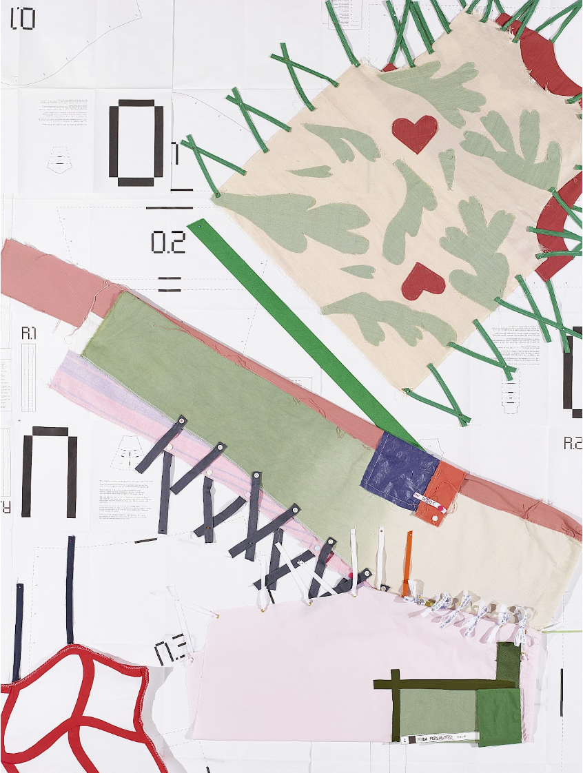 2.JOIN Collective Clothes. Garment pieces  Capsicum Natural Fabrics, Elena Braida, Hanka van der Voet, Mary-Lou Berkulin, Mika Perlmutter, Morta Jonynaite and studio bonbon © Scheltens & Abbenes and JOIN Collective Clothes