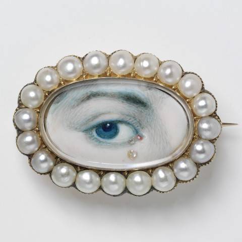 Eye Miniature, unknown, early 19th century, given by Hon Rose O'Brien (c) Victoria and Albert Museum, London